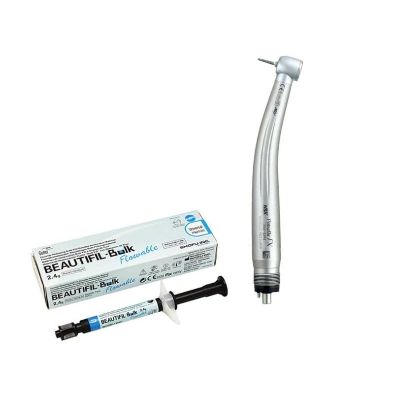NSK Pana Air Fx High Speed + Beautifil Bulk Flowable Universal Syringe