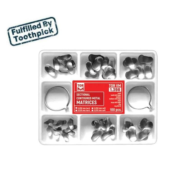 TorVm Set of Sectional Contoured Matrices - NiTi Rings No.1.398
