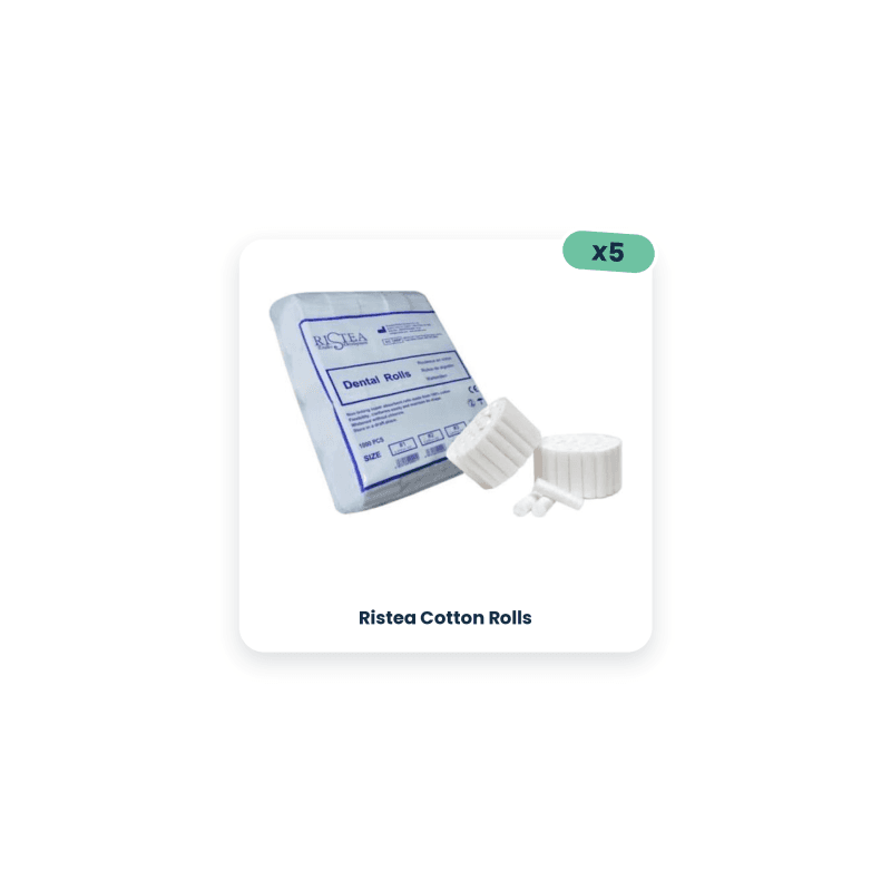 5 x Ristea Cotton Rolls