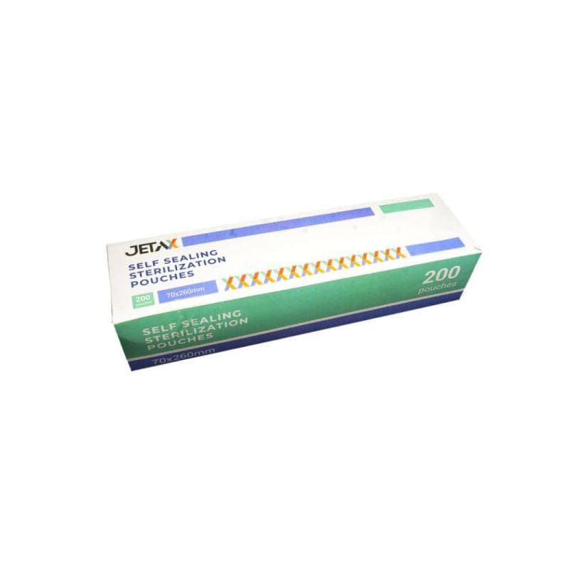 3 x Self Sealing Sterilization Pouches 7 x 26 cm