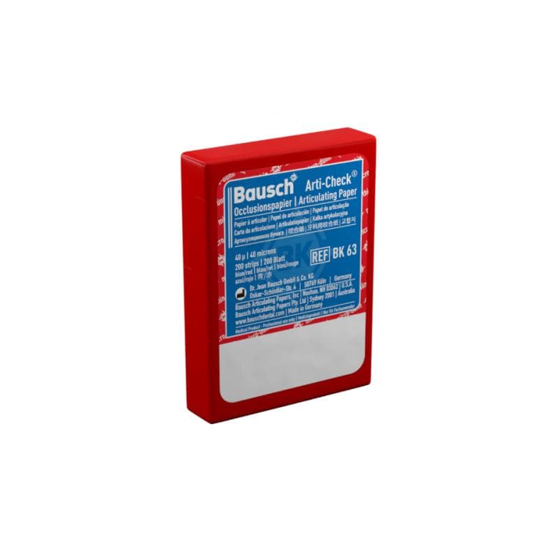 Articulating Paper Strip 40 Micron Blue and Red Mix