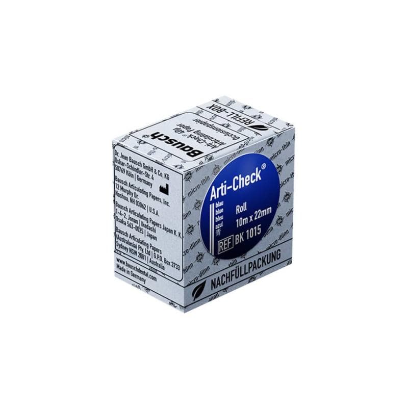 Articulating Paper Roll 40 Micron Blue - 22 mm x 10 Meters