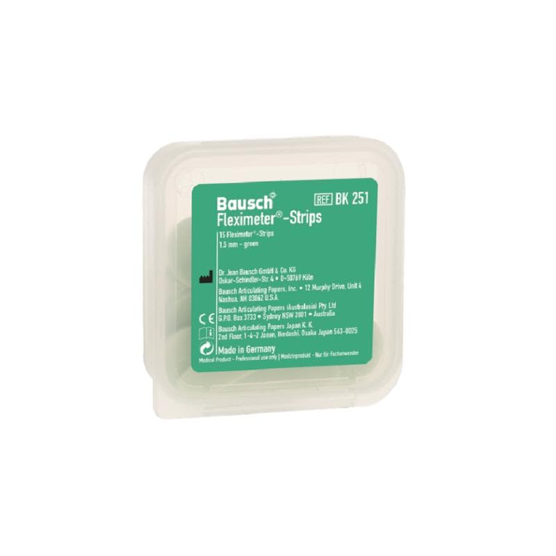 Fleximeter Strips 1.5 mm Green