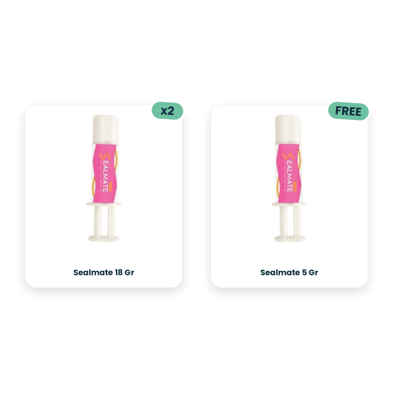 2 × Sealmate 18 Gr + Sealmate 5 Gr Free