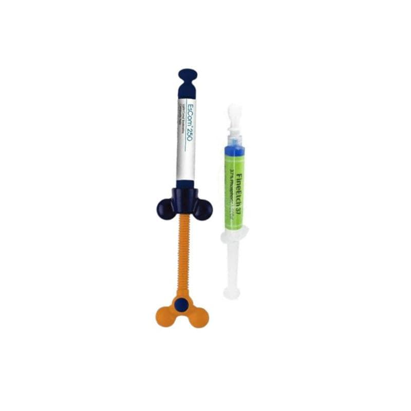 2 × EsCom Composite250 Any Shade + Fine Etch Free