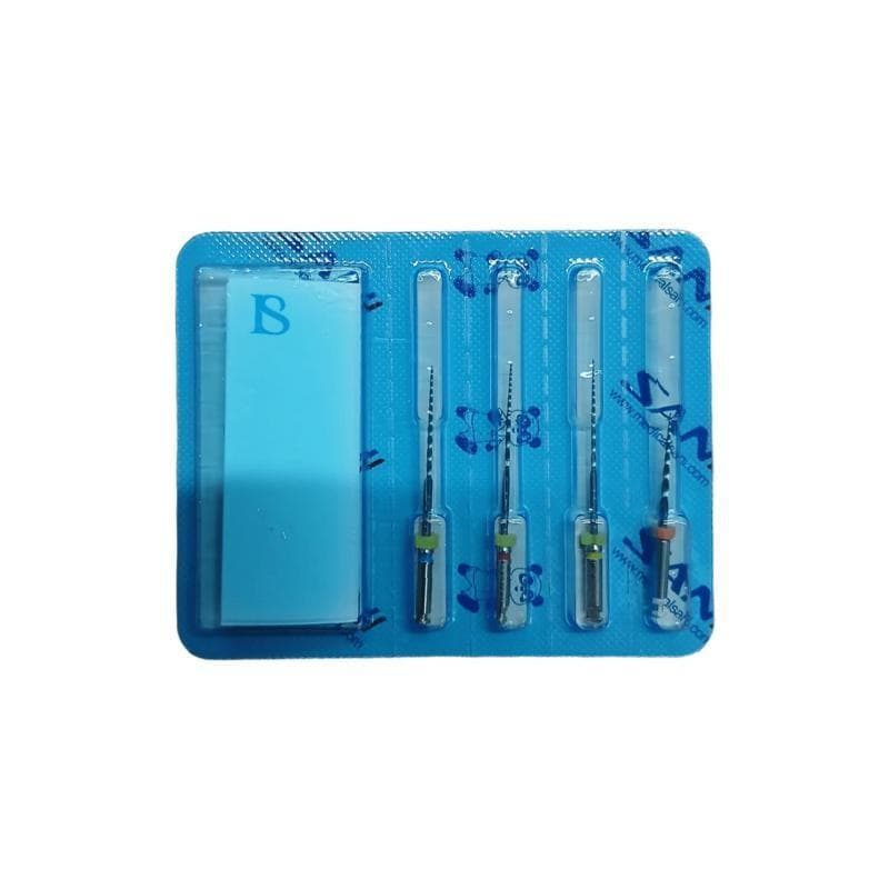 5 x Sani Rotary Files Assorted