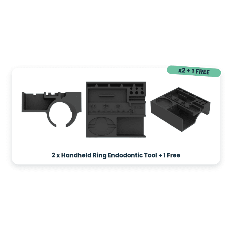 2 x Handheld Ring Endodontic Tool + 1 Free