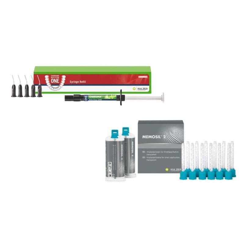 Charisma Bulk Flow One Syringe + Memosil 2 Bite Registration