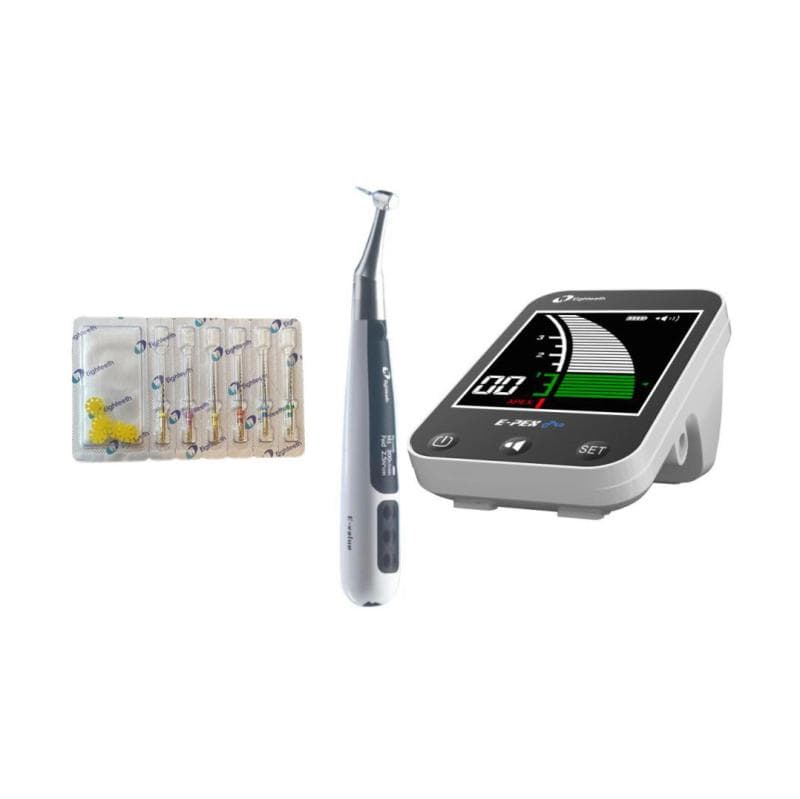E-Connect Espresso + Epex Pro Apex Locator + 5 x E-Flex Gold Rotary Files