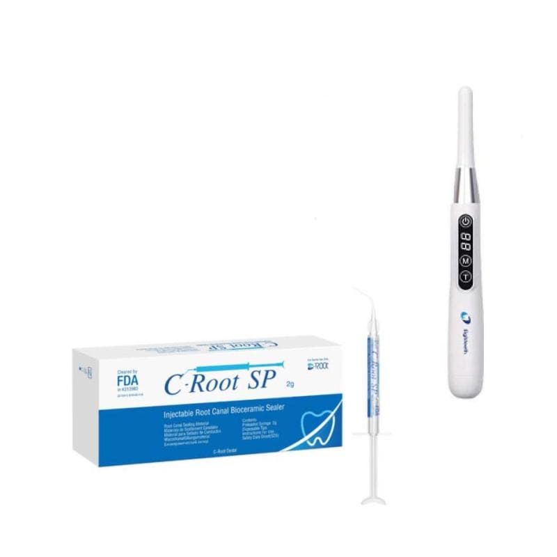 9 x C-Root Bioceramic Sealer 2 Gr + Curing Pen-E