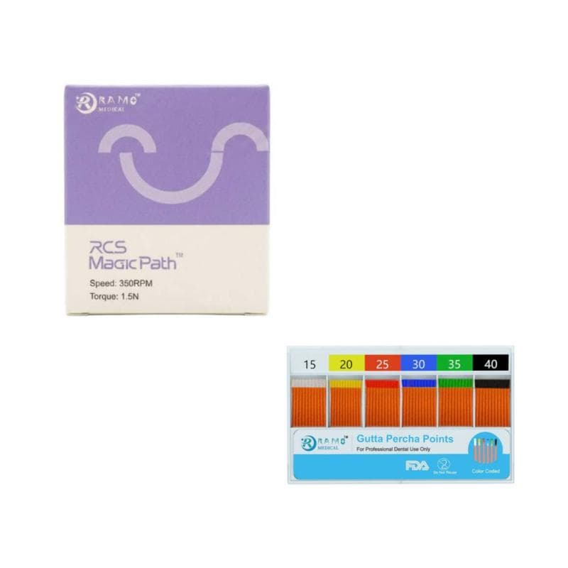 5 x Ramo RCS Magic Path #13-03 - #16-03 - #19-03 - 25 mm + 1 x Gutta Percha Free