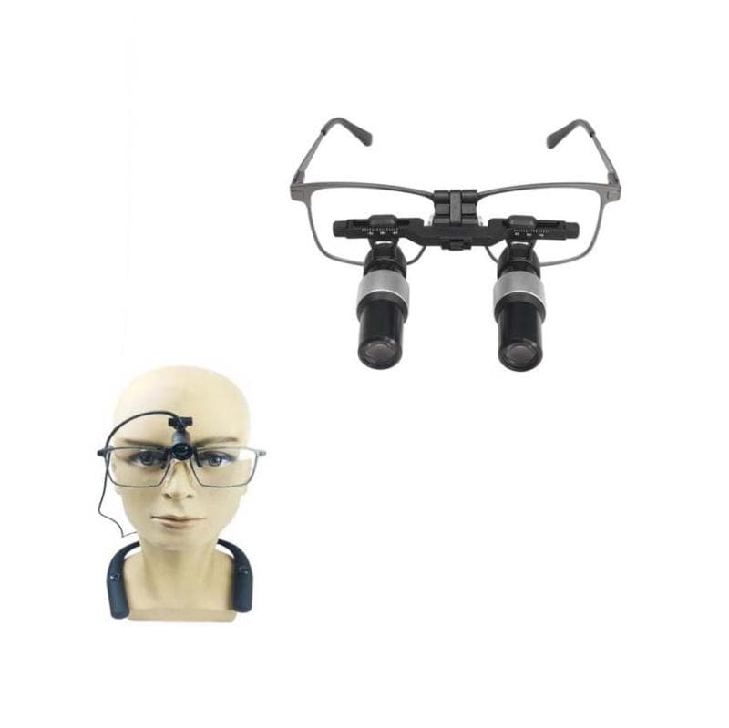 Burite Loupes 6x Grey + Burite Loupes Neck Light Pro