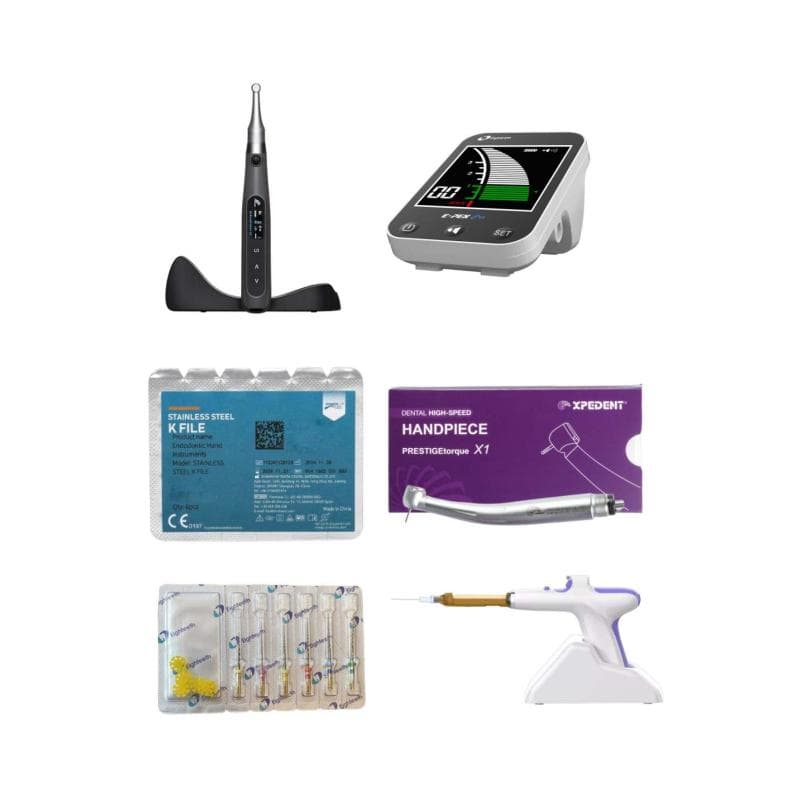 E-Connect SE + Epex + 5 x Kit Rotary Files + 5 x Manual + XPE Contra + XPE Anesthesia Booster
