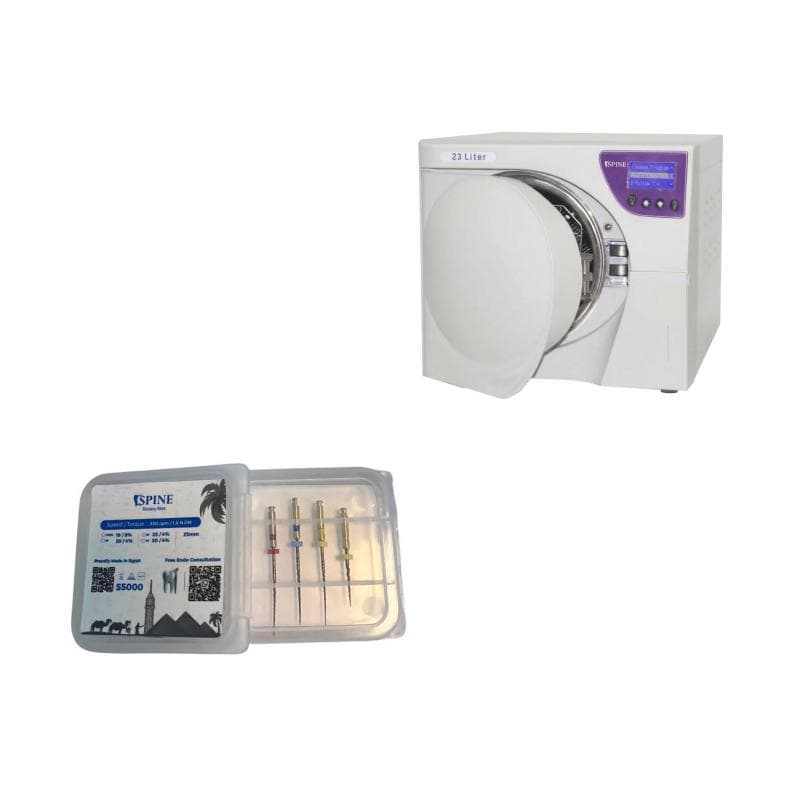 Spine Class B Autoclave 23 Liters + 10 x Spine Exceptional Kit