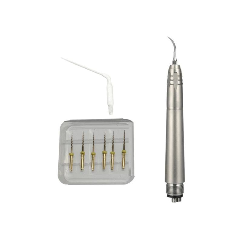 Irri Irrigator Air Scaler + 6 x Tips + NiTi Super Flexi Files Orifice Opener