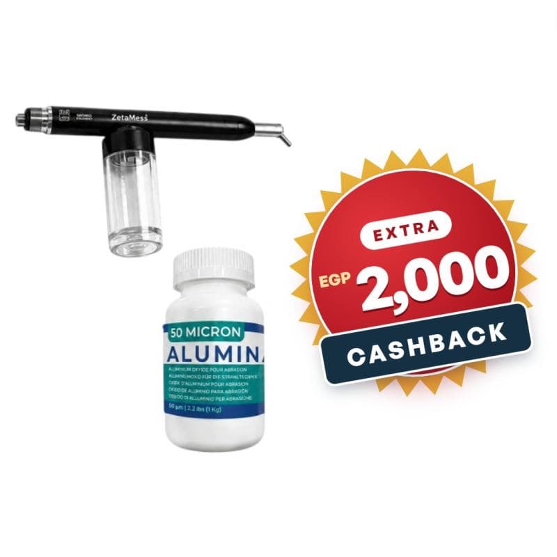 Anaconda Zero-Miss Air Abrasion Device + Aluminium Oxide Powder + Sodium Bicarbonate Powder + 2000 LE Cash Back