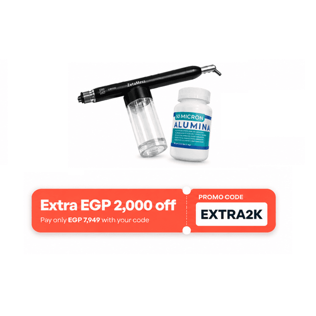 Anaconda Zero-Miss Air Abrasion Device + Aluminium Oxide Powder + Sodium Bicarbonate Powder
