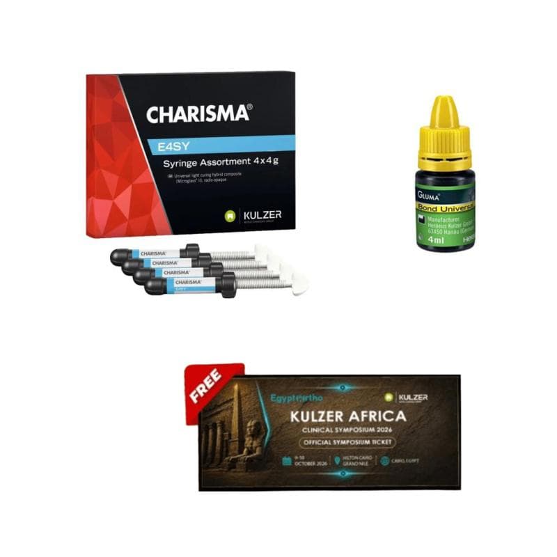 Charisma E4sy Kit + Gluma Bond Universal + Symposium Ticket Free
