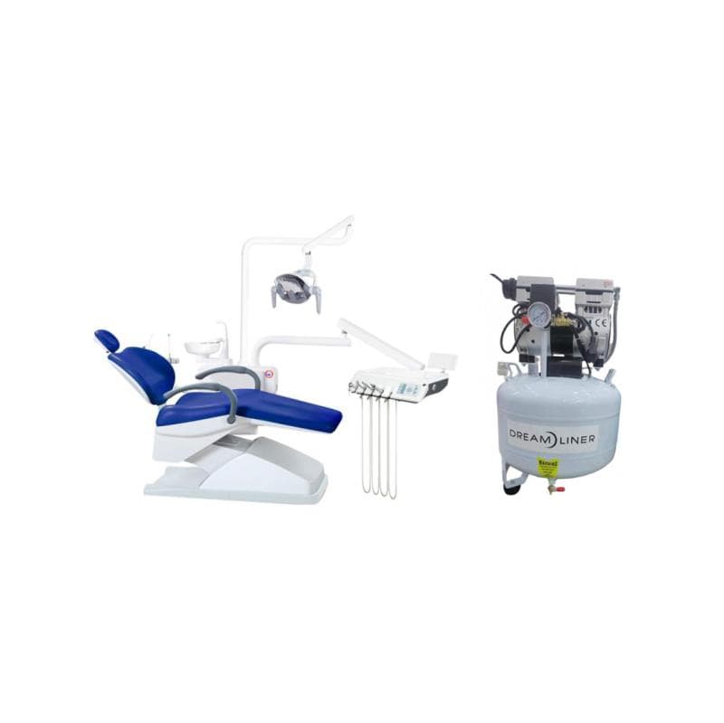Roson Dental Unit M1 + Compressor 40L - 1 Head 1.1HP