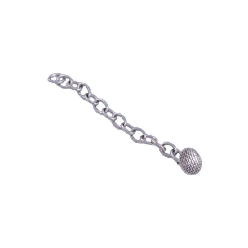 10 Packs of Direct Bond Eyelet With Chain Silver + 1 Pack Free