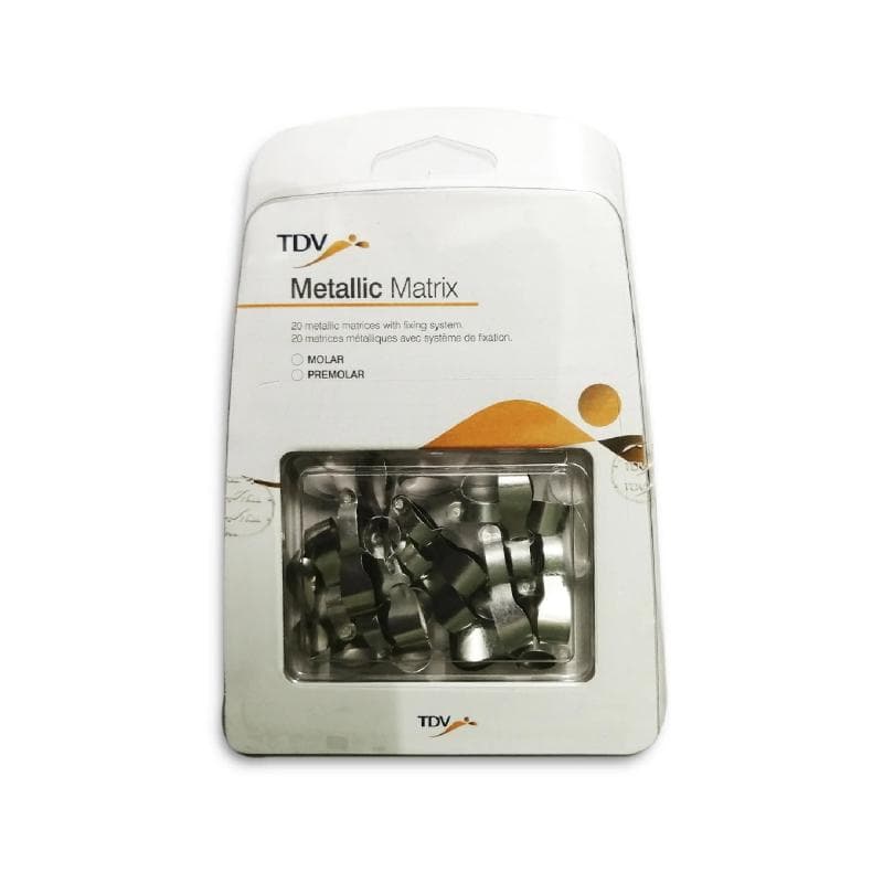 Premolar Metallic Matrices 20 Pcs