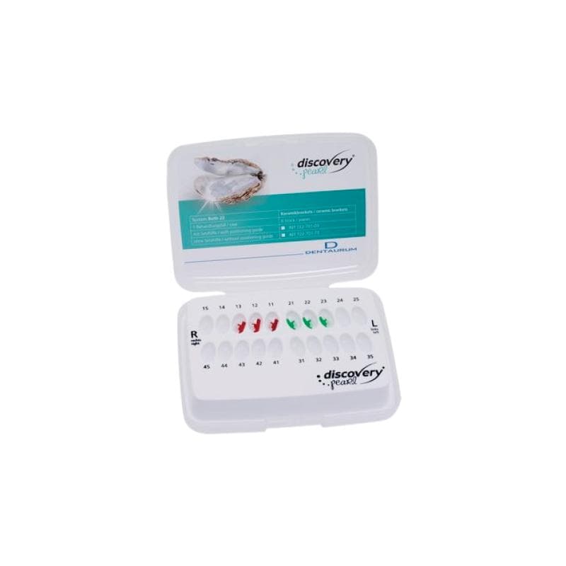Dentaurum Pearl Ceramic Roth Upper - 6 Pcs