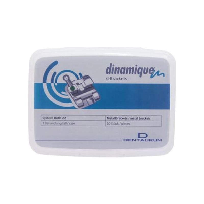 Dynamique M Self Ligating Metal Brackets Roth