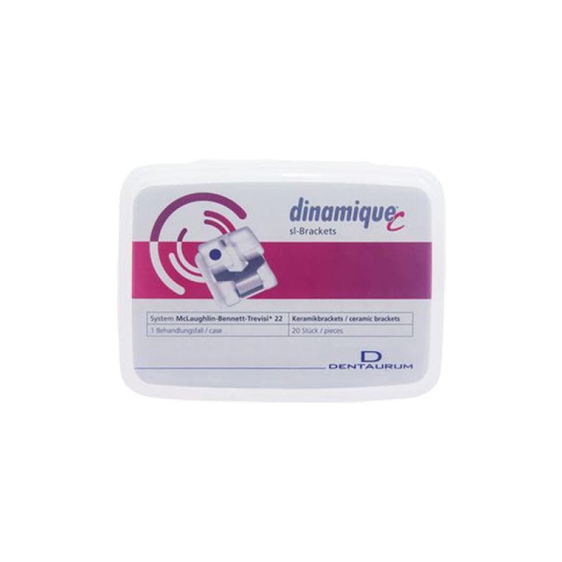 Dinamique C Self Ligating Metal Brackets MBT 22