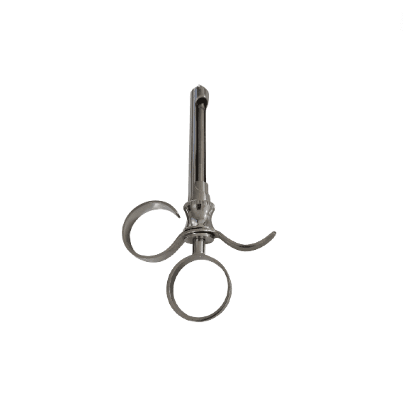 Aspirating Metal Syringe