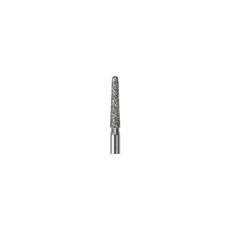 Crown Preparation Diamond Burs Tapered With Round 12 Low Speed RA