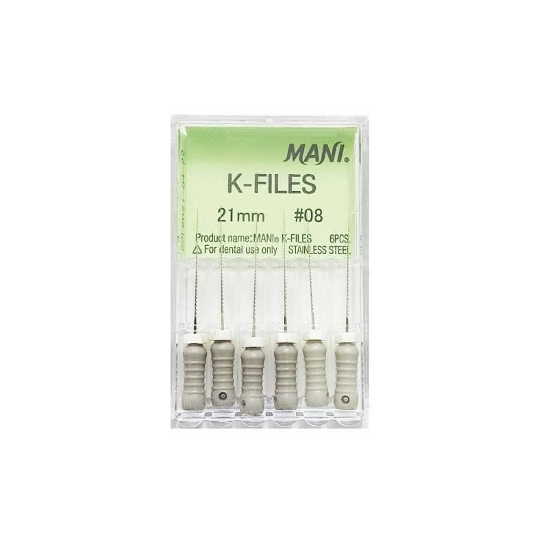 Mani K-Files #8 - 21 mm