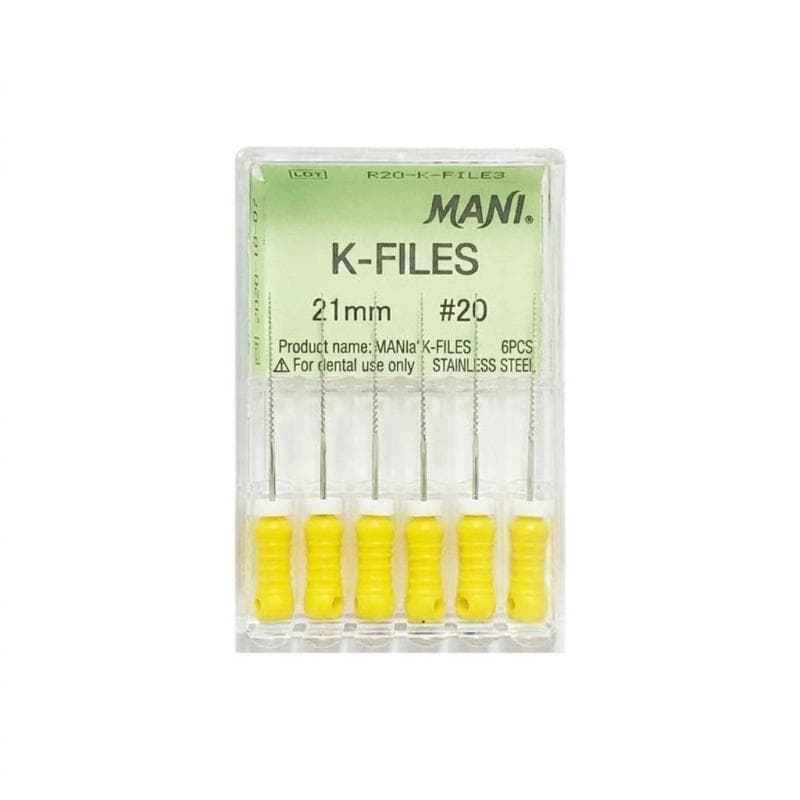 Mani K-Files #20 - 21 mm