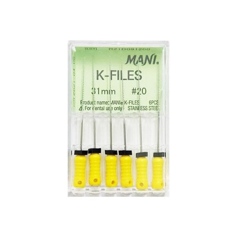 Mani K-Files #20 - 31 mm