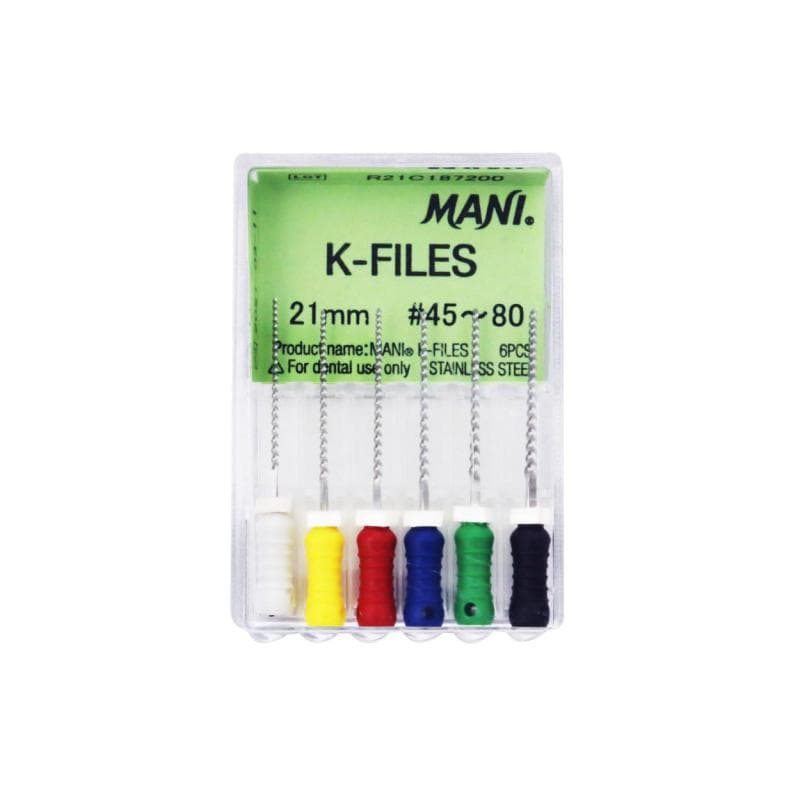 Mani K-Files #45-80 - 21 mm