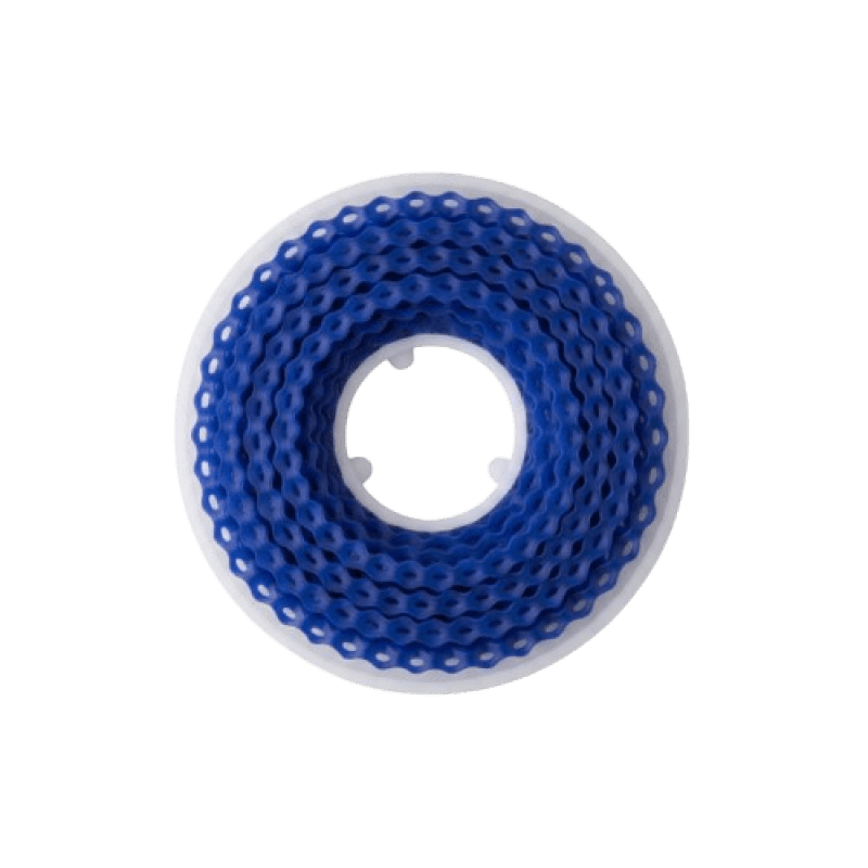 Matt Ortho Power Chain Continuous Royal Blue