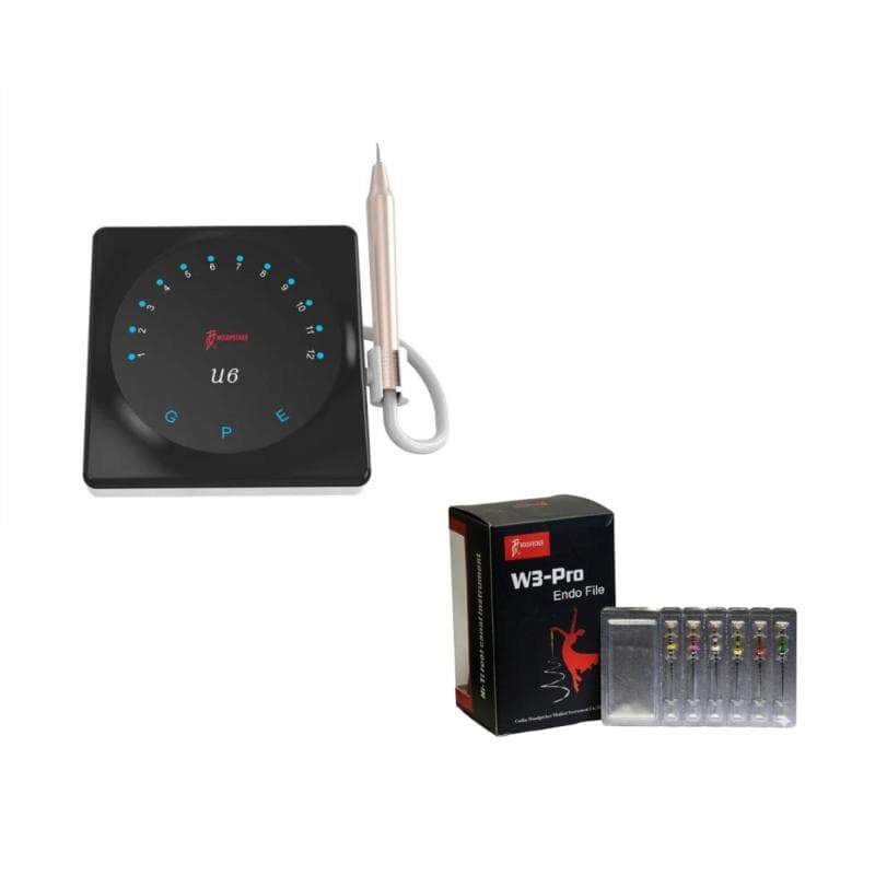 Woodpecker U6 LED Ultrasonic Scaler + Rotary Files Free