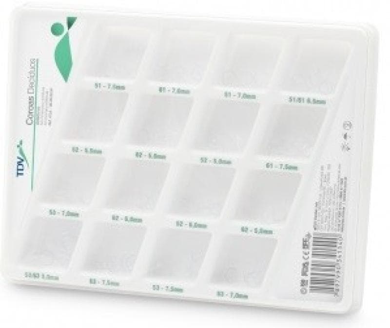 TDV Crowns Posterior Adult Teeth - 64 Transparent Crowns