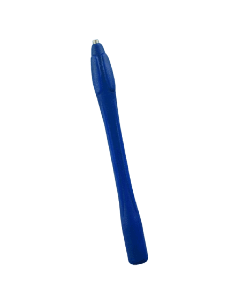 Blue Plastic Mirror Handle