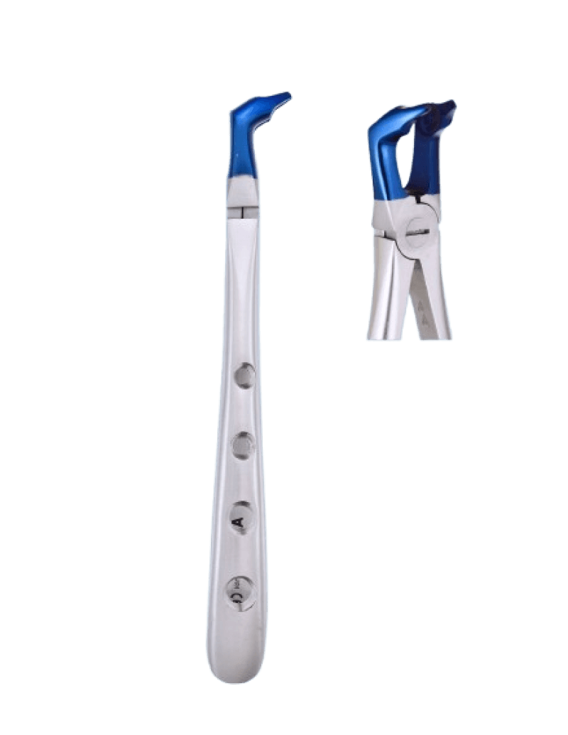 Lower Molars Forceps Blue Plasma