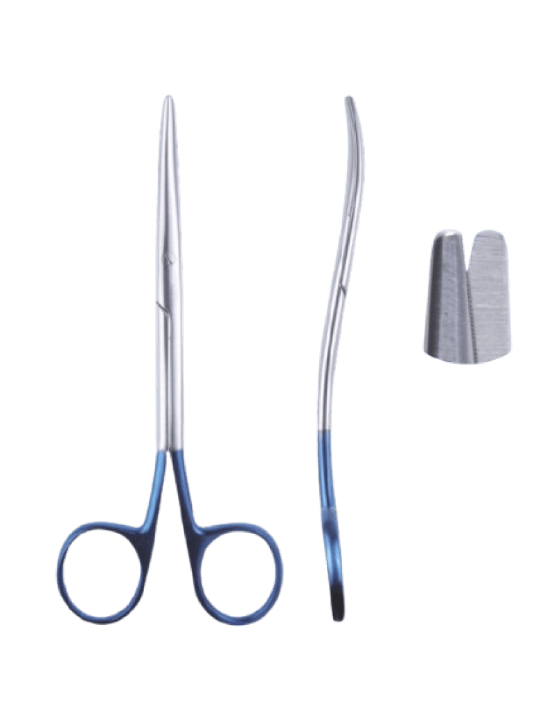 Metzenbaum Scissors Serrated Double Curve 14.5cm
