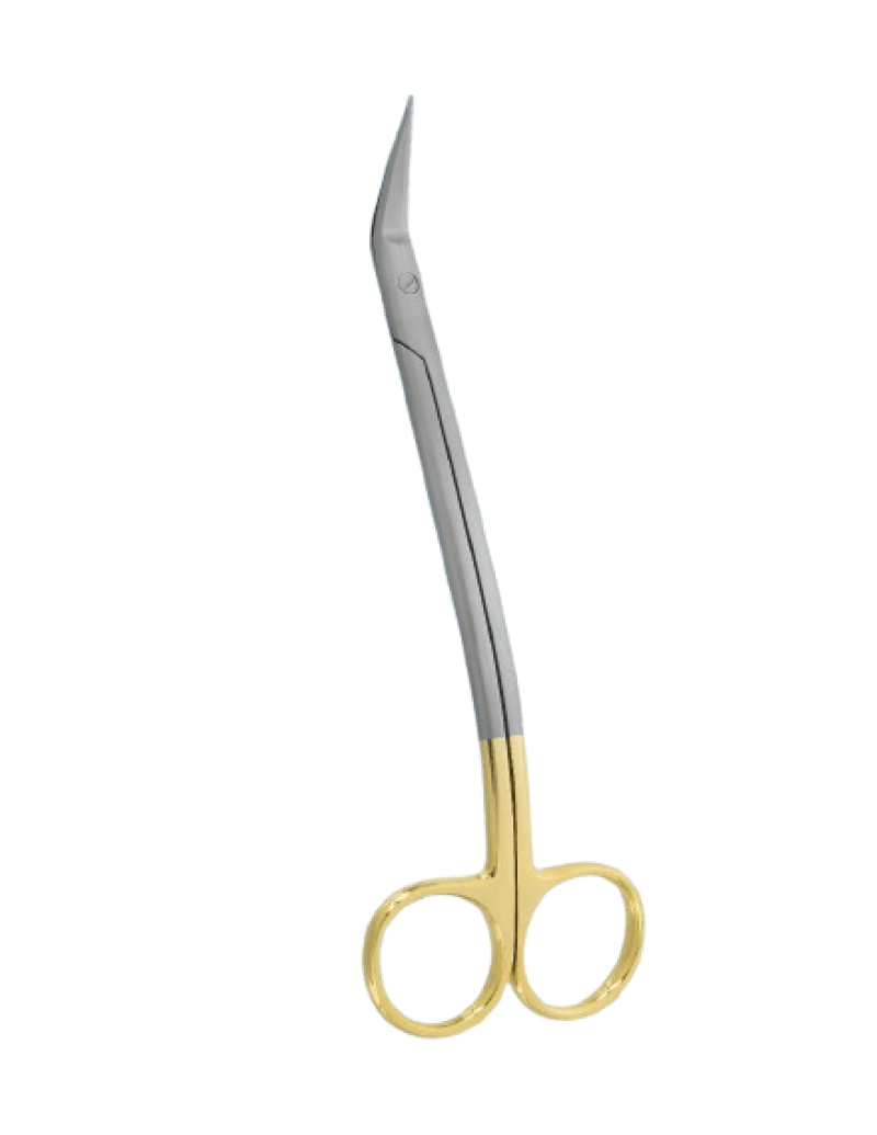 Dean Double Curved Scissors In Tungsten Carbide 17 cm
