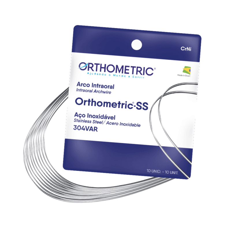 Orthometric SS Round Stainless Arch Wire 0.016*0.016 Upper