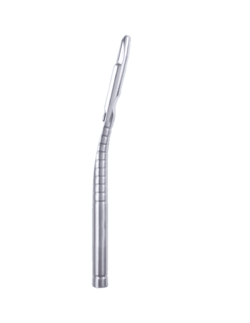 Bone Scraper Curved 15.5 cm