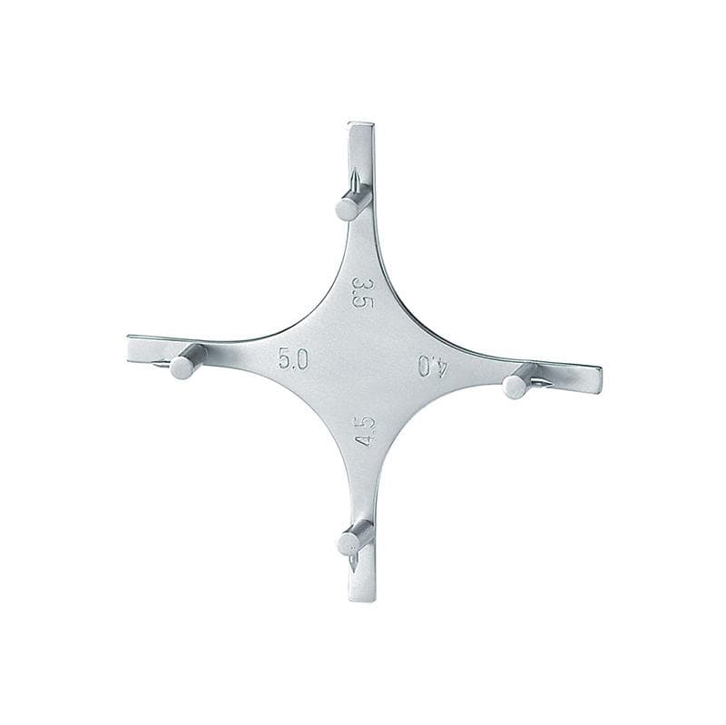 Bracket Positioning Gauge With Metal Tips