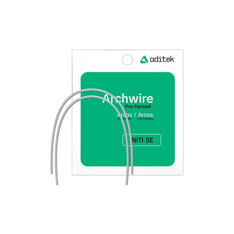 Super Elastic NiTi Arch Wire Natural Round .018 Upper
