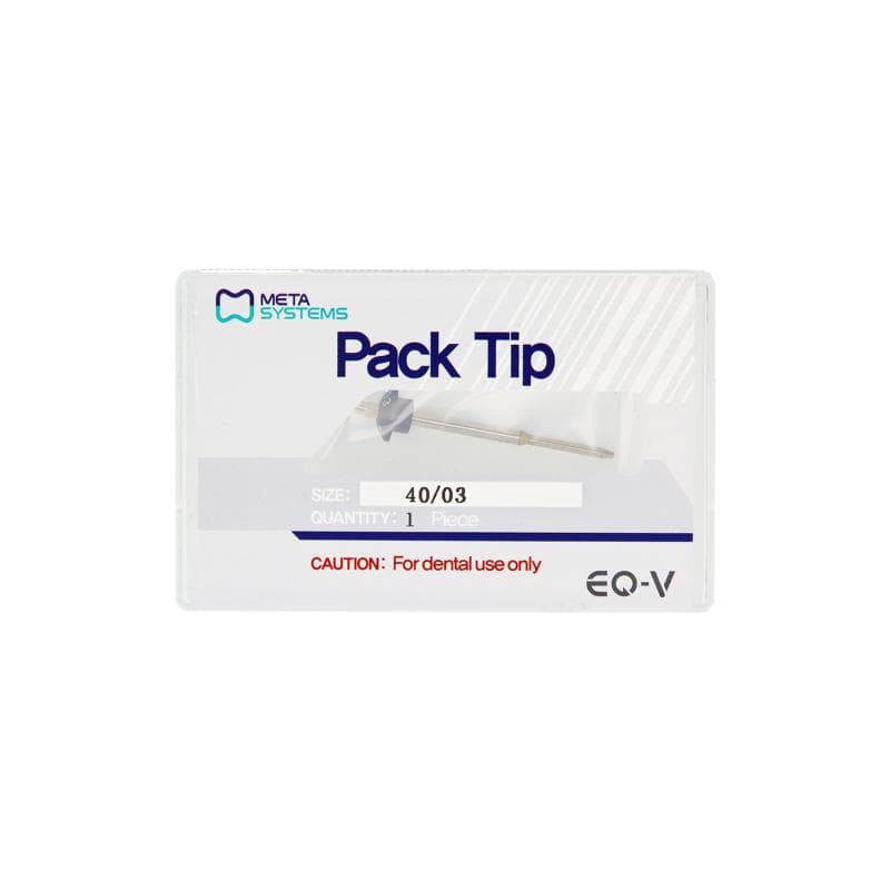 EQ-V Pack Tip Taper 3% #40
