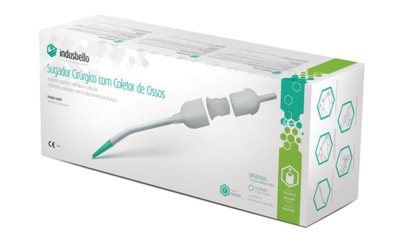 Surgical Aspirator With Bone Collector Box Of 10
