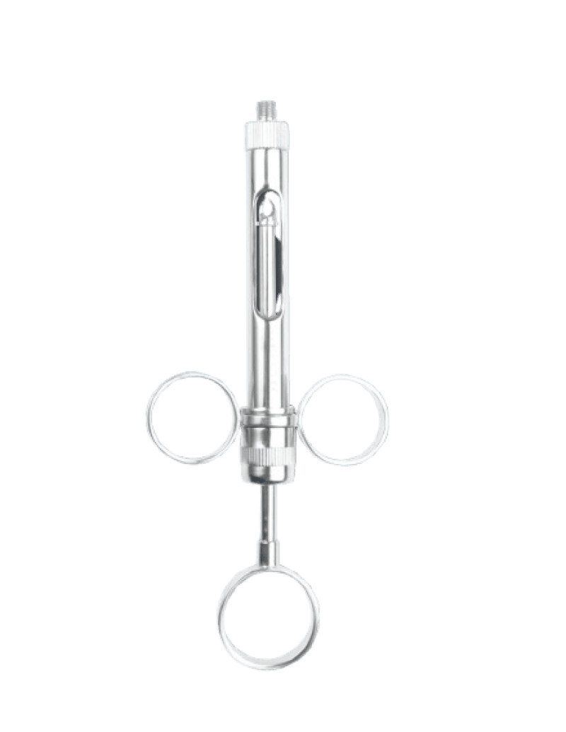 Metal Syringe 3-Rings Type