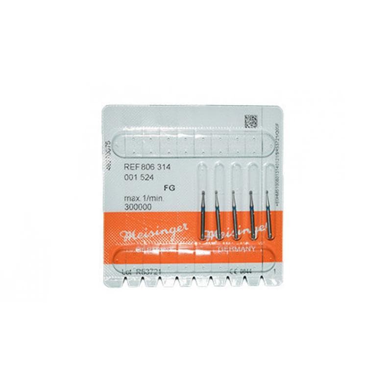 Meisinger Round Diamond Bur High Speed Size 014