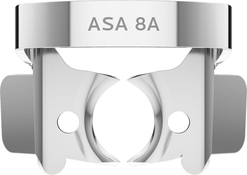 Winged Clamps For Molar Roots Fig. 8A